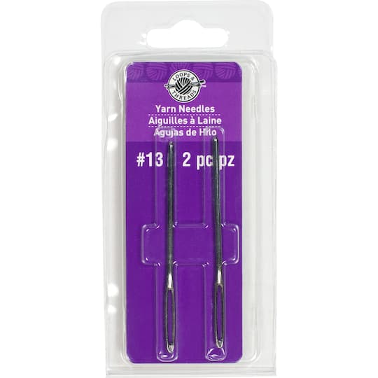 24 Packs: 2 ct. (48 total) Steel Yarn Needles by Loops & Threads™